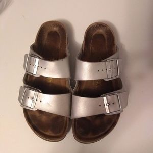 Birkenstock Arizona 39 Silver